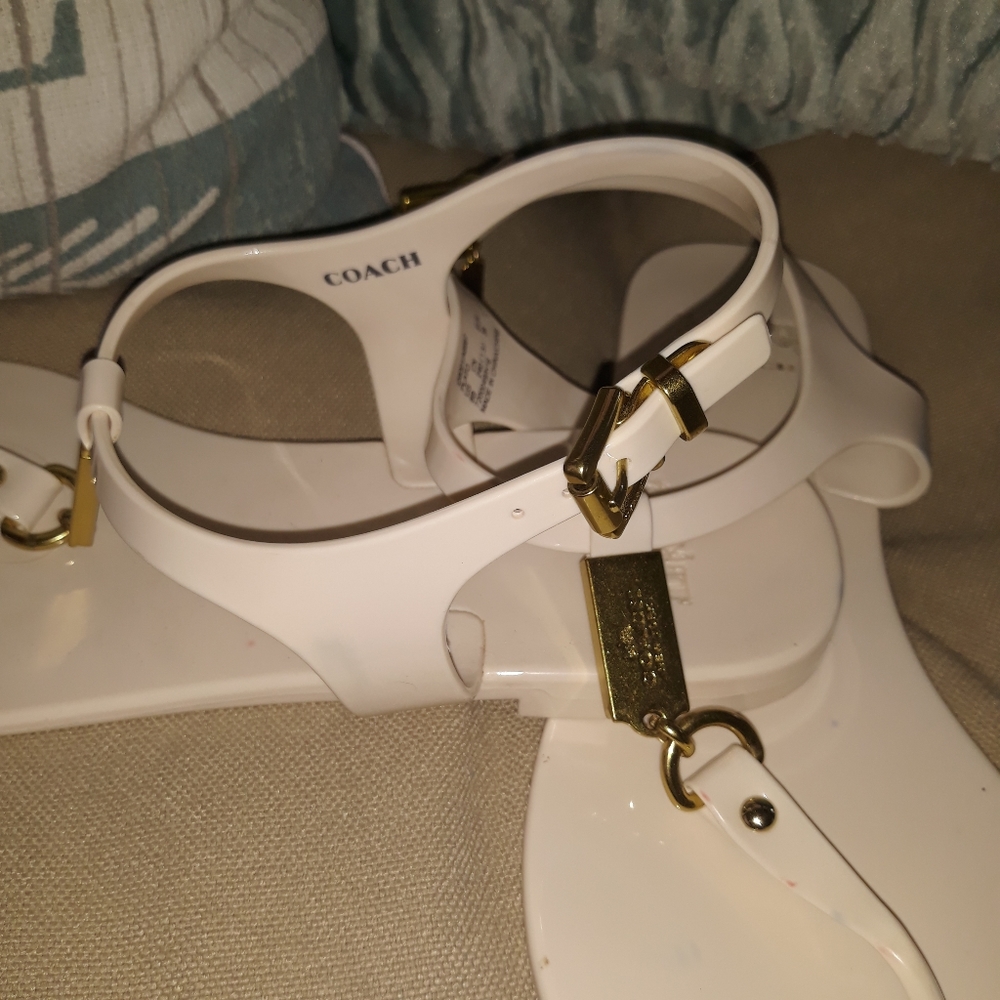 Coach solid Jelly Sandals - Picture 3 of 5